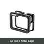AMBITFUL Metal Vlog Case Cage for Gopro Hero 8 Extend Cold Shoe Mount for Microphone LED Light