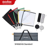 Godox SF4560 SF6090 Scrim Flag Kit Portable Frame Diffuser Reflector Soft Light-blocking Light-reducing for Studio Photography