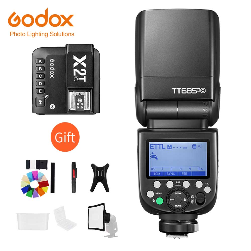 Godox TT685II TT685IIC TT685IIN TT685IIS TT685IIF TT685O TTL HSS Camera Flash Speedlite for Canon Nikon Sony Fuji Olympus Camera