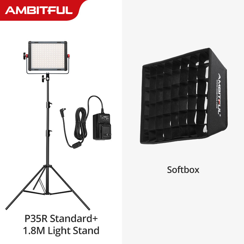 Ambitful P35R RGB Video Lighting