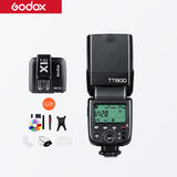 Godox TT600 2.4G Wireless Camera Flash Speedlite + X1T-C/N/F Transmitter Wireless Flash Trigger for Canon Nikon Fujifilm Olympus