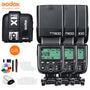 Godox TT600x3 Built-in Receive Camera Flash Speedlite Diffuser with X1T-C/N/S Transmitter for for Canon Nikon Sony Fuji Olympus