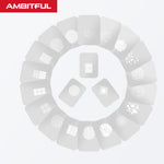 AMBITFUL AL-16 Focalize Conical Snoots Light Shadow Template Modeling Piece with Chinese Modern Window Pastoral Style