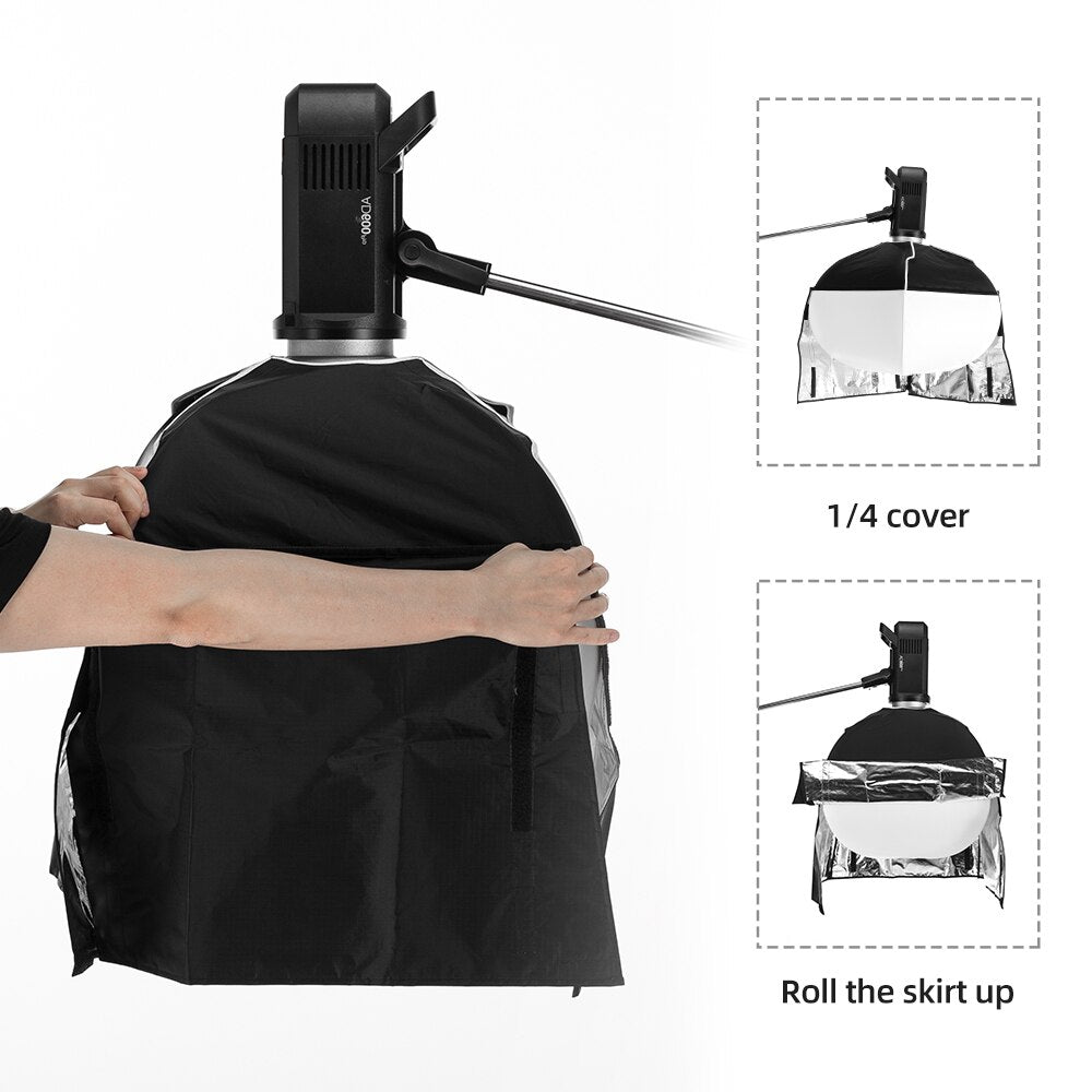 AMBITFUL 60cm Collapsible Sphere Softbox Paper Lantern Ball Shape Globe Diffuser for Bowens Elinchrom Prodoto Mount Studio Flash