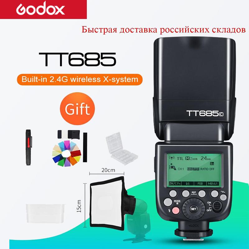 Godox TT685 TT685C TT685N TT685S TT685F TT685O TTL HSS Camera Flash Speedlite for Canon Nikon Sony Fuji Olympus Camera