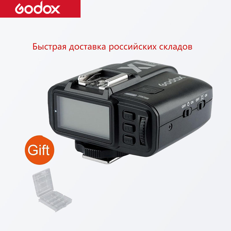 Godox X1T-C X1T-N X1T-S X1T-F X1T-O 2.4G Wireless TTL HSS Flash Trigger Transmitter for Canon Nikon Sony Fujifilm Olympus Camera