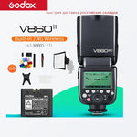 Godox V860II-C V860II-N V860II-S V860II-F V860II-O TTL HSS Li-ion Battery Speedlite Flash for Canon Nikon Sony Fuji Olympus