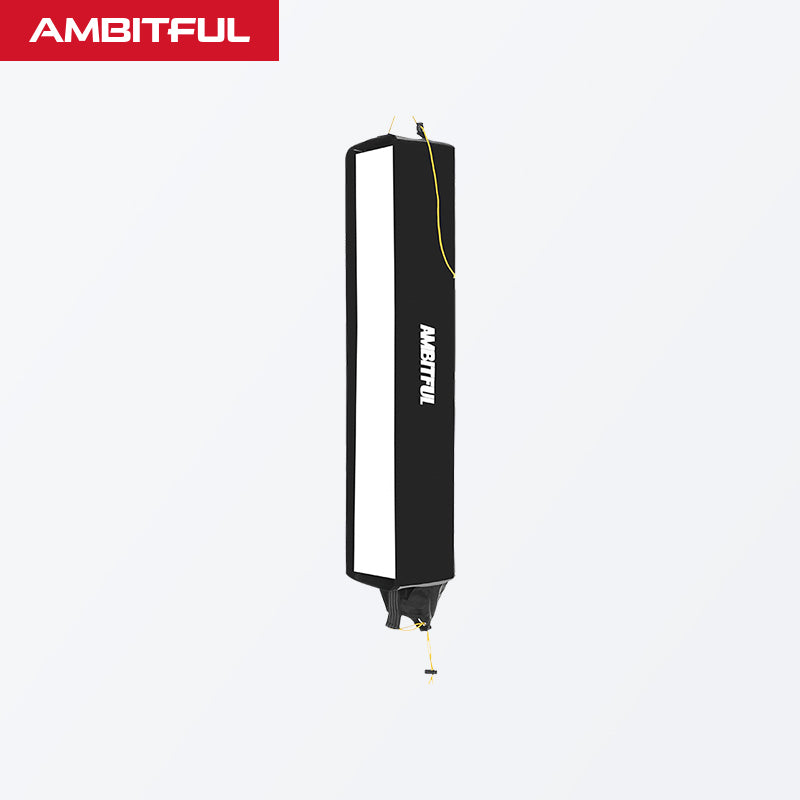 AMBITFUL 88*17*17cm Speedlite Beehive Honeycomb Grid Strip Inner Silver Softbox