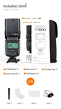 Godox TT600 2.4G Wireless GN60 Master/Slave Camera Flash Speedlite for Canon Nikon Sony Pentax Olympus Fuji Lumix