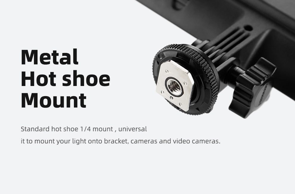 YONGNUO YN300AIR II RGB LED Camera Video Light,Optional Battery with Charger Kit Photography Light + AC adapter