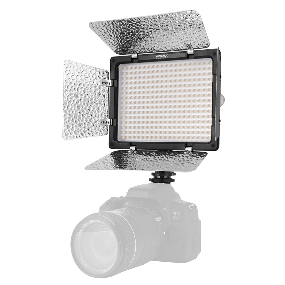 Yongnuo YN300 III YN300III 3200k-5500K CRI95 Camera Photo LED Video Light Optional with AC Power Adapter + NP770 Battery KIT