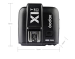 Godox X1T-C X1T-N X1T-S X1T-F X1T-O 2.4G Wireless TTL HSS Flash Trigger Transmitter for Canon Nikon Sony Fujifilm Olympus Camera