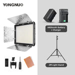 Yongnuo YN300 III YN300III 3200k-5500K CRI95 Camera Photo LED Video Light Optional with AC Power Adapter + NP770 Battery KIT