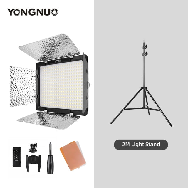 Yongnuo YN300 III YN300III 3200k-5500K CRI95 Camera Photo LED Video Light Optional with AC Power Adapter + NP770 Battery KIT