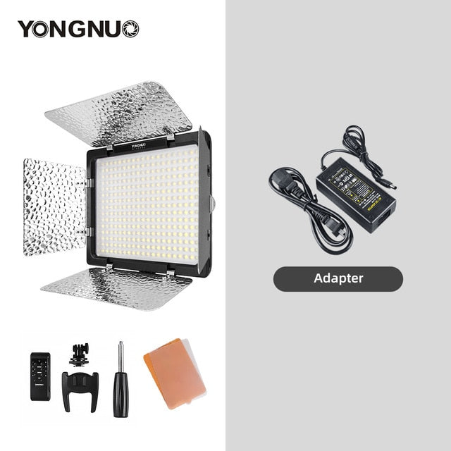 Yongnuo YN300 III YN300III 3200k-5500K CRI95 Camera Photo LED Video Light Optional with AC Power Adapter + NP770 Battery KIT