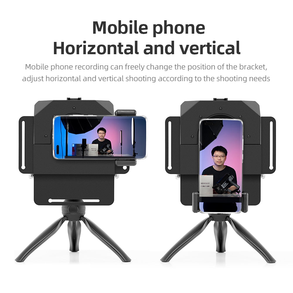 Pronstoor Phone and DSLR Recording Mini Teleprompter Portable