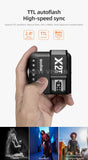 Godox X2 X2T-C X2T-N X2T-S X2T-F X2T-O X2T-P TTL 1/8000s HSS Wireless Flash Trigger for Canon Nikon Sony Fuji Olympus Pentax