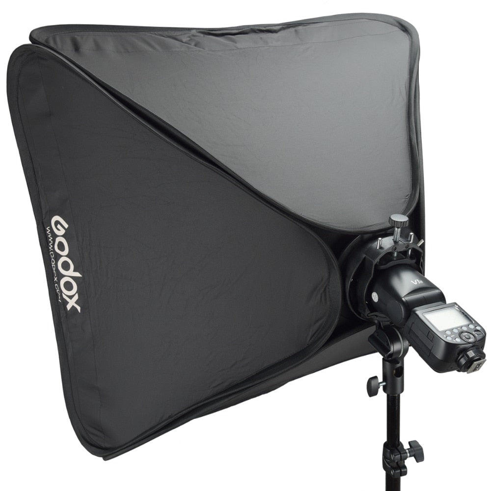 Godox S2 Bowens Mount Flash S-type Holder Bracket for Godox V1 V860II AD200 AD400PRO Speedlite Flash Snoot Softbox