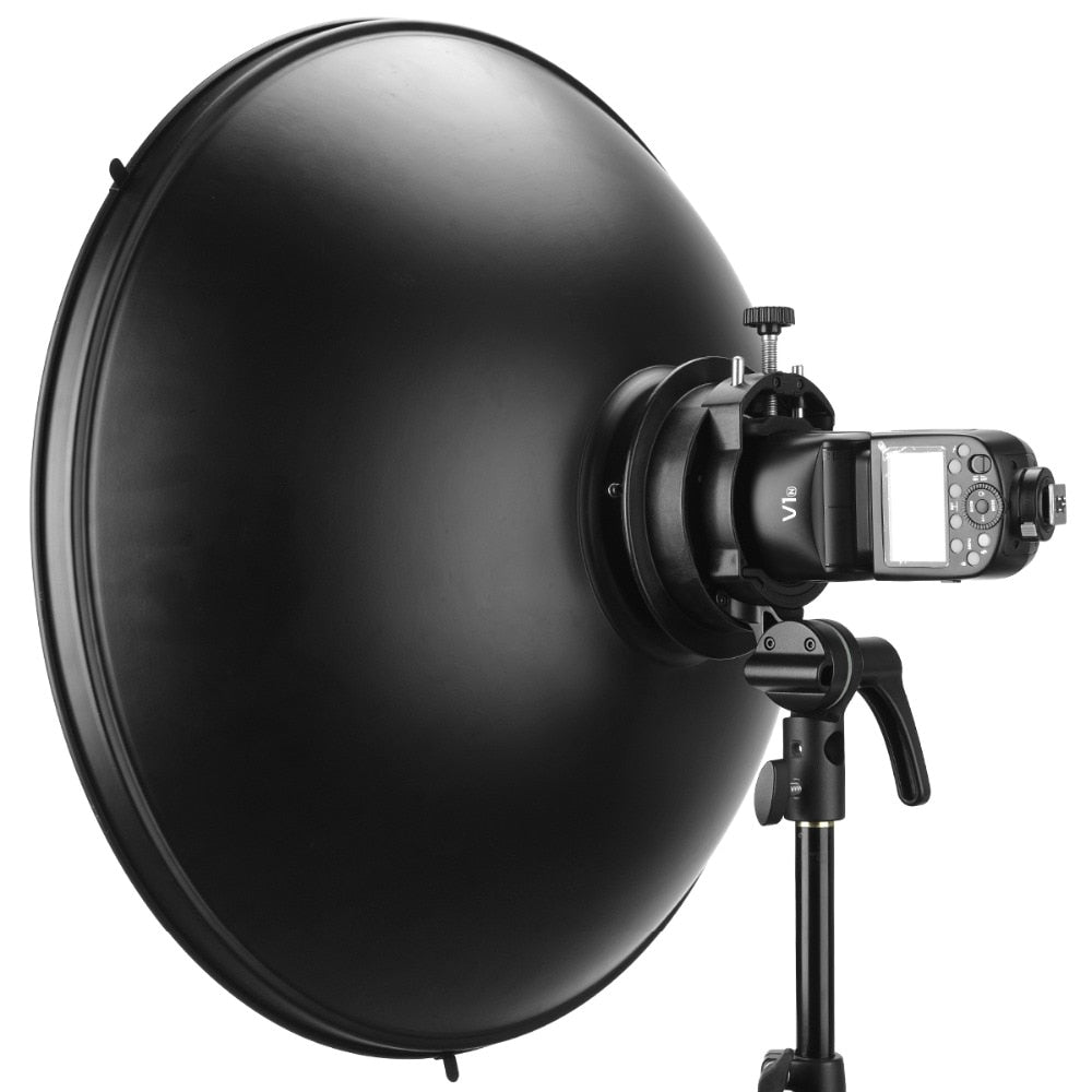 Godox S2 Bowens Mount Flash S-type Holder Bracket for Godox V1 V860II AD200 AD400PRO Speedlite Flash Snoot Softbox
