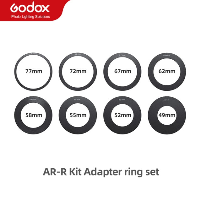 Godox MF12 Macro Flash Accessories MF-AR AR-R Mounting Ring MF-11C MF-11T Color Temperature Adjustment Set MF-CS Cold Shoe