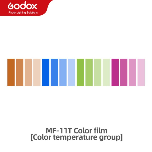 Godox MF12 Macro Flash Accessories MF-AR AR-R Mounting Ring MF-11C MF-11T Color Temperature Adjustment Set MF-CS Cold Shoe