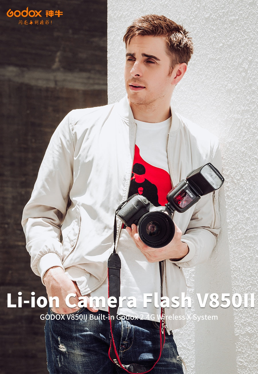 2PCS Godox V850II Flash