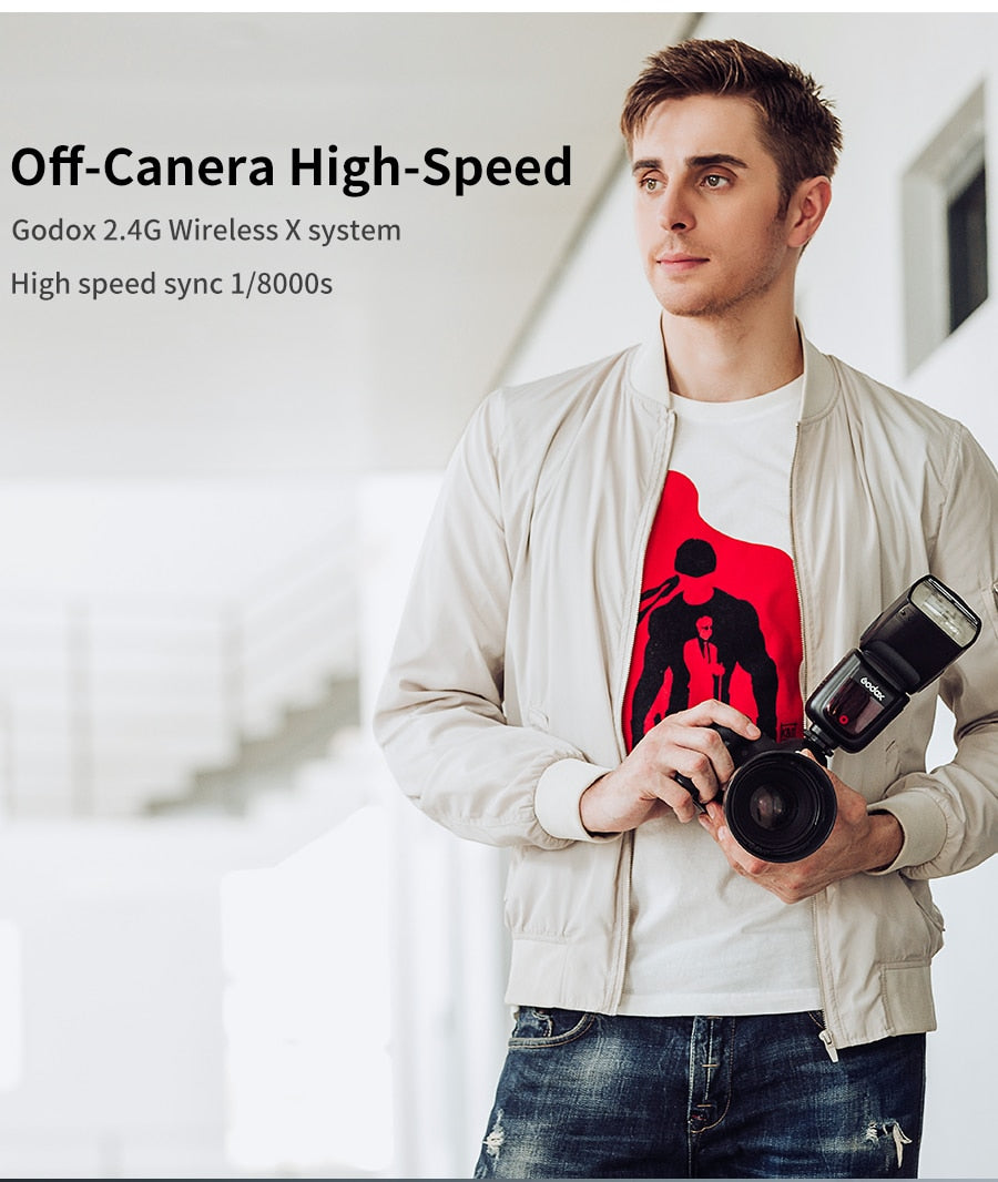 2PCS Godox V850II Flash