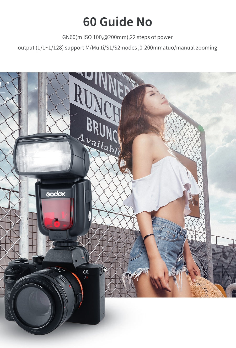 2PCS Godox V850II Flash