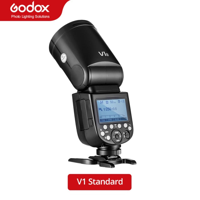 Godox V1 Flash V1C V1N V1S V1F V1O TTL 1/8000s HSS Speedlite Flash with X2T-C/N/S/F/O Trigger for Canon Nikon Sony Fuji Olympus