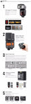 Godox V860II-C/N/S/F/O GN60 2.4G TTL HSS 1/8000 Without VB18 Battery Camera Speedlite Flash for Canon Nikon Sony Fuji Olympus