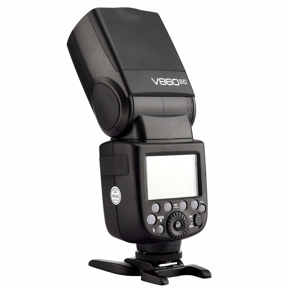 Godox V860II-C/N/S/F/O GN60 2.4G TTL HSS 1/8000 Without VB18 Battery Camera Speedlite Flash for Canon Nikon Sony Fuji Olympus