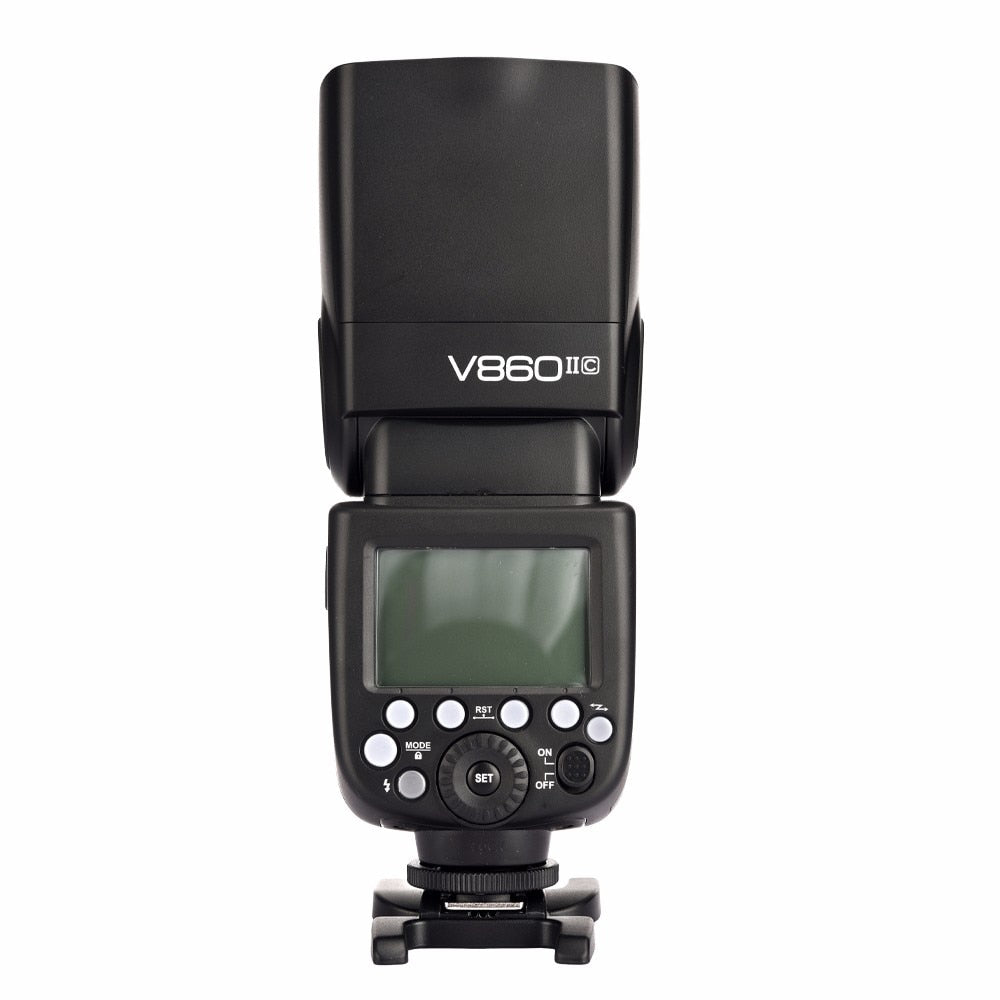 Godox V860II-C/N/S/F/O GN60 2.4G TTL HSS 1/8000 Without VB18 Battery Camera Speedlite Flash for Canon Nikon Sony Fuji Olympus
