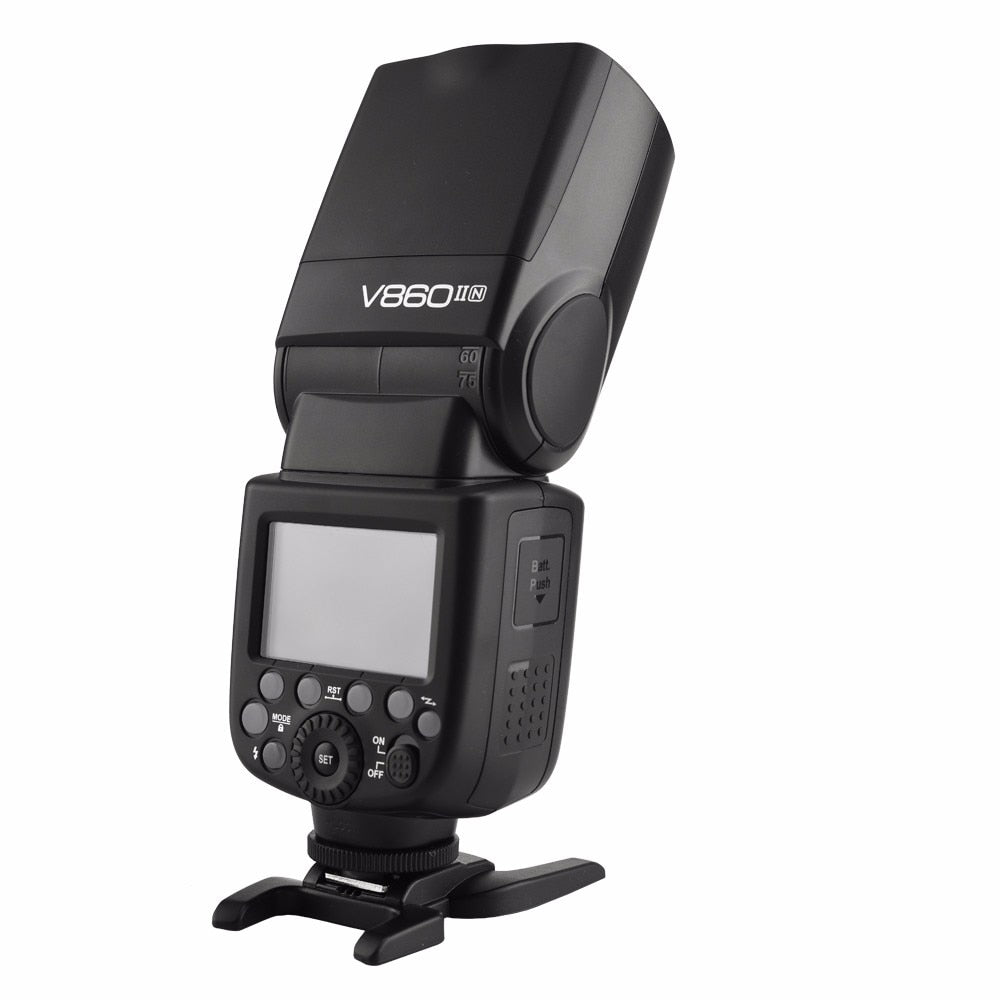Godox V860II-C/N/S/F/O GN60 2.4G TTL HSS 1/8000 Without VB18 Battery Camera Speedlite Flash for Canon Nikon Sony Fuji Olympus
