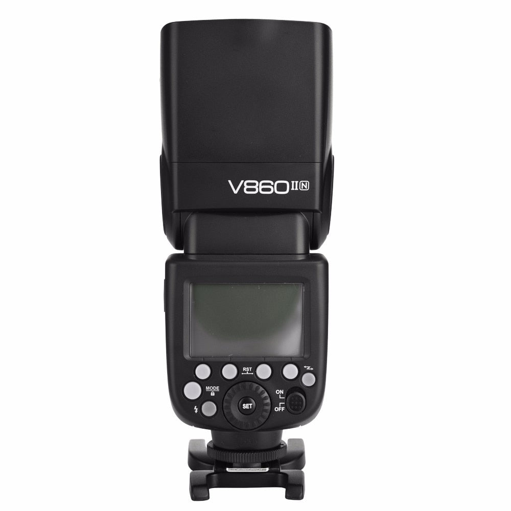Godox V860II-C/N/S/F/O GN60 2.4G TTL HSS 1/8000 Without VB18 Battery Camera Speedlite Flash for Canon Nikon Sony Fuji Olympus