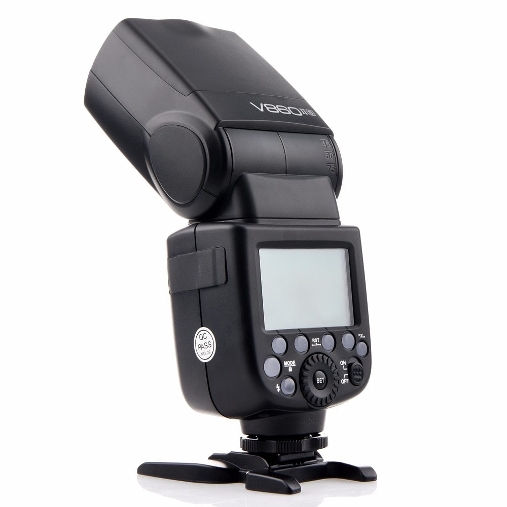 Godox V860II-C/N/S/F/O GN60 2.4G TTL HSS 1/8000 Without VB18 Battery Camera Speedlite Flash for Canon Nikon Sony Fuji Olympus