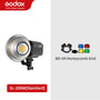 Godox SL-200W SL200W 5600K White Version LCD Panel Continuous LED Video Light + 70x100cm softbox + 2.8m Light Stand + Barn Door