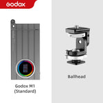 Godox M1 2500k-8500k Full Color RGB LED Light Pocket Aluminum Alloy LED Video Creative Light Multiple Special Effects Function
