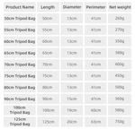 50cm - 125cm Tripod Carrying Bag