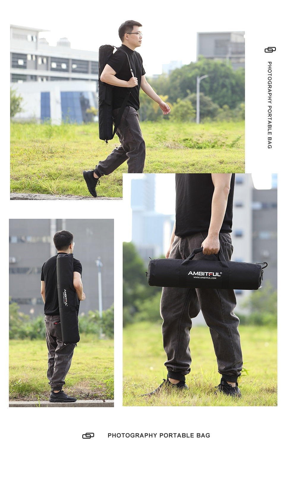 50cm - 125cm Tripod Carrying Bag