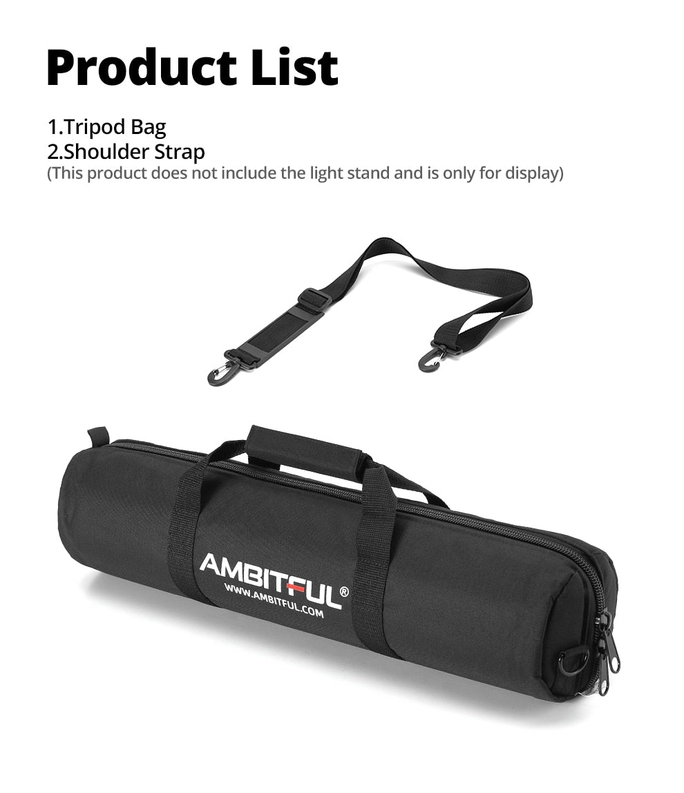 50cm - 125cm Tripod Carrying Bag