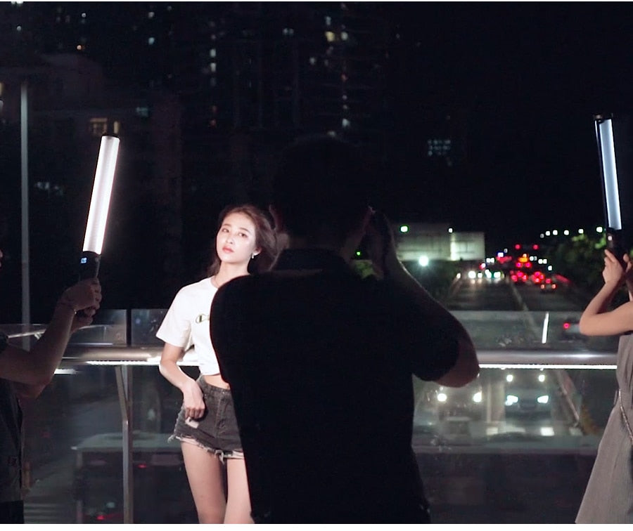 Godox LC500 3300K-5600K Adjustable Handle LED Light Stick Built-in lithiunm Battery+Remote control+AC Power Charger