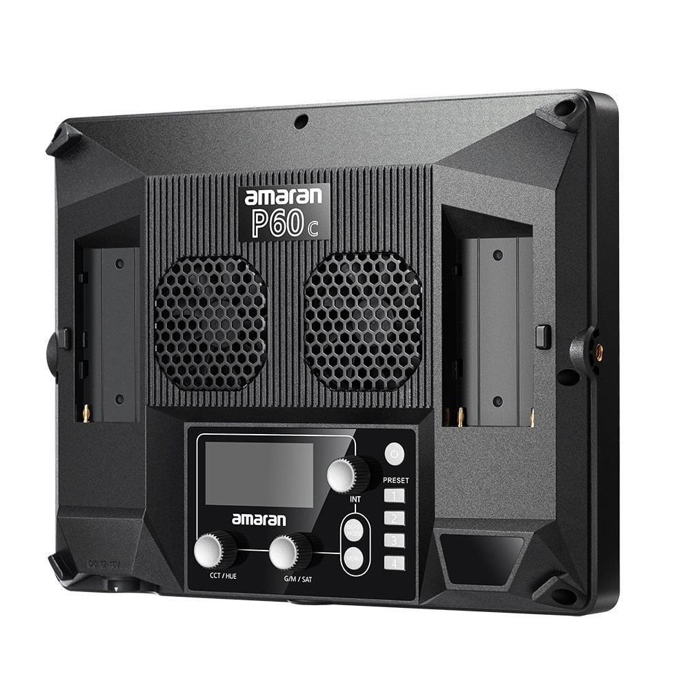Aputure Amaran P60c RGBWW Full-color P60x Bi-color LED Panel Photography Light 2500K-7500K Suitable Sidus Link App