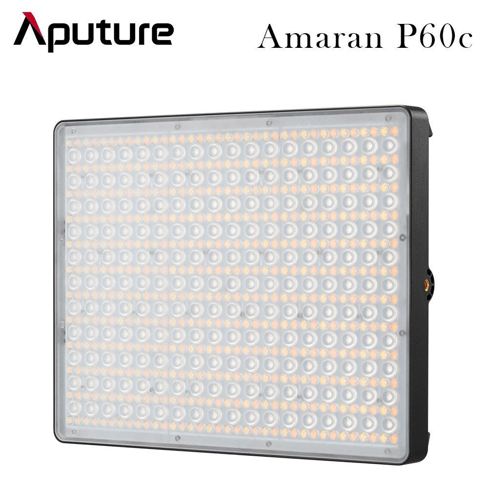 Aputure Amaran P60c RGBWW Full-color P60x Bi-color LED Panel Photography Light 2500K-7500K Suitable Sidus Link App