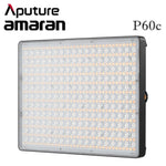 Aputure Amaran P60c RGBWW Full-color P60x Bi-color LED Panel Photography Light 2500K-7500K Suitable Sidus Link App