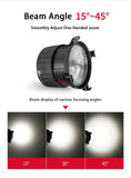 Aputure F10 Fresnel For LS 600d Pro Fresnel Zoom Lens Photography Fill Light Spotlight for Youtube Live Photography Studio