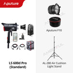 Aputure LS 600d Pro Light Storm V-Mount 600W 600 PRO + DOME II + F10 Kit Professional Video Lamp Photo Daylight LED Light