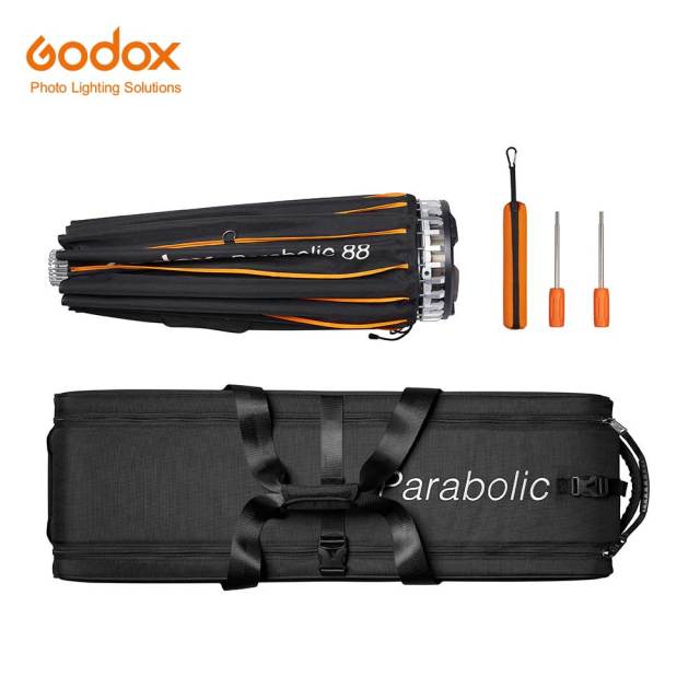 Godox P68 P88 P128 P158 KIT Parabolic 68 88 128 158 Ture Parabolic Softbox Light Focusing System Softbox Kit