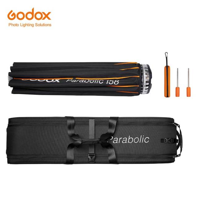 Godox P68 P88 P128 P158 KIT Parabolic 68 88 128 158 Ture Parabolic Softbox Light Focusing System Softbox Kit