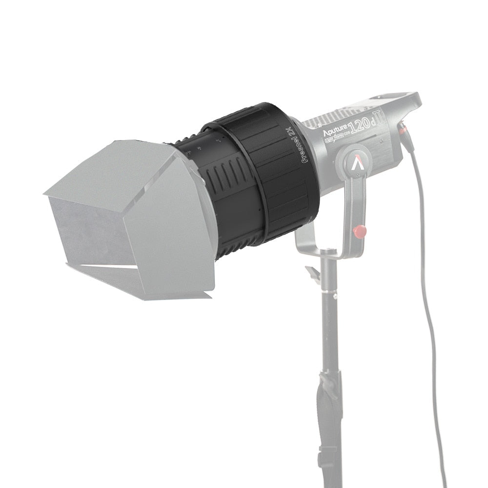 Aputure Fresnel 2x Bowen-S Mount Light A Multi-Functional Light Shaping Tool Shape your Light use for LS C120 300d Spot Lens