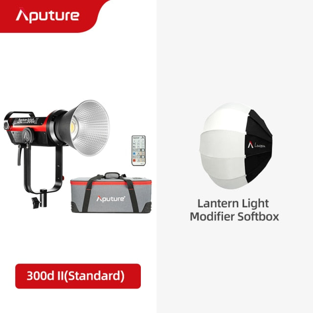 Aputure LS C300d 2 300d II LED Video Light COB Light 5500K Daylight Bowens Outdoor Studio Light Photography Lighting for Youtube